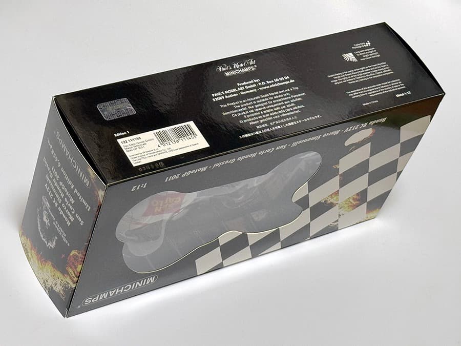 ミニチャンプス 1/12 HONDA RC212V 2011 シモンチェリ - メルカリ