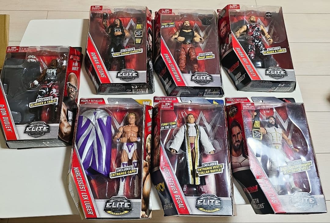 「未開封品」WWE エリートコレクション 7体セット