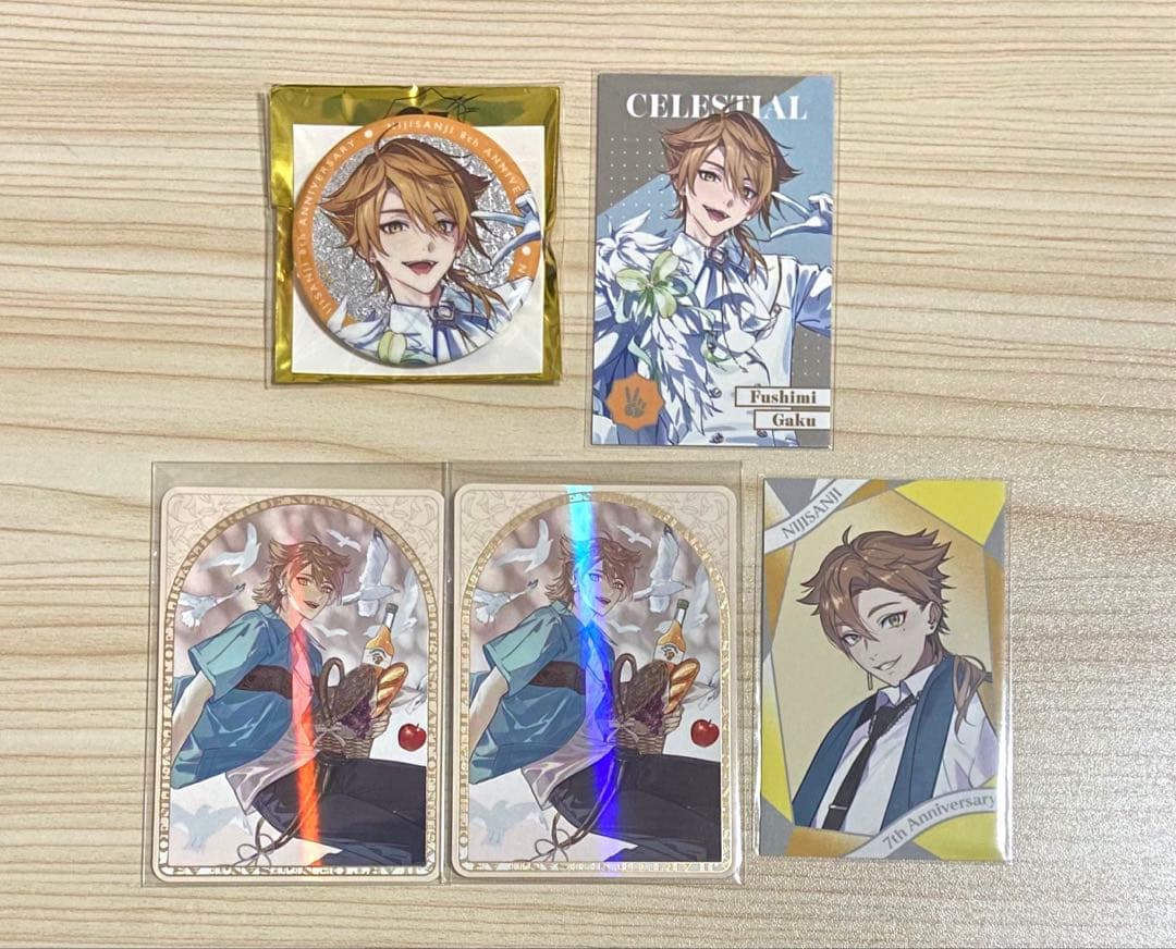 にじさんじ 8th Anniversary 缶バッジ メタルカード 伏見ガク - メルカリ
