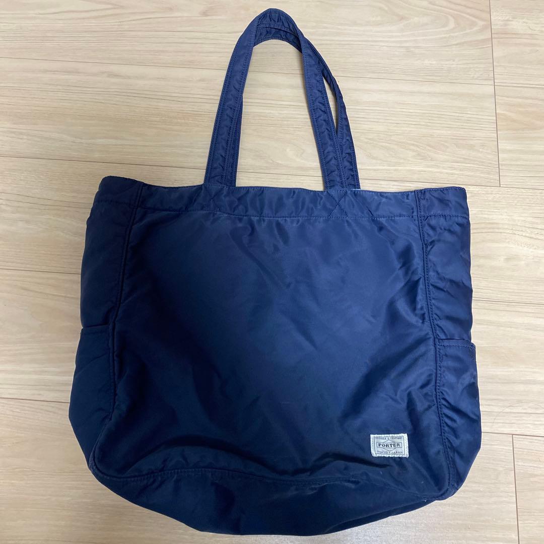 PORTER ネイビー トートバッグ