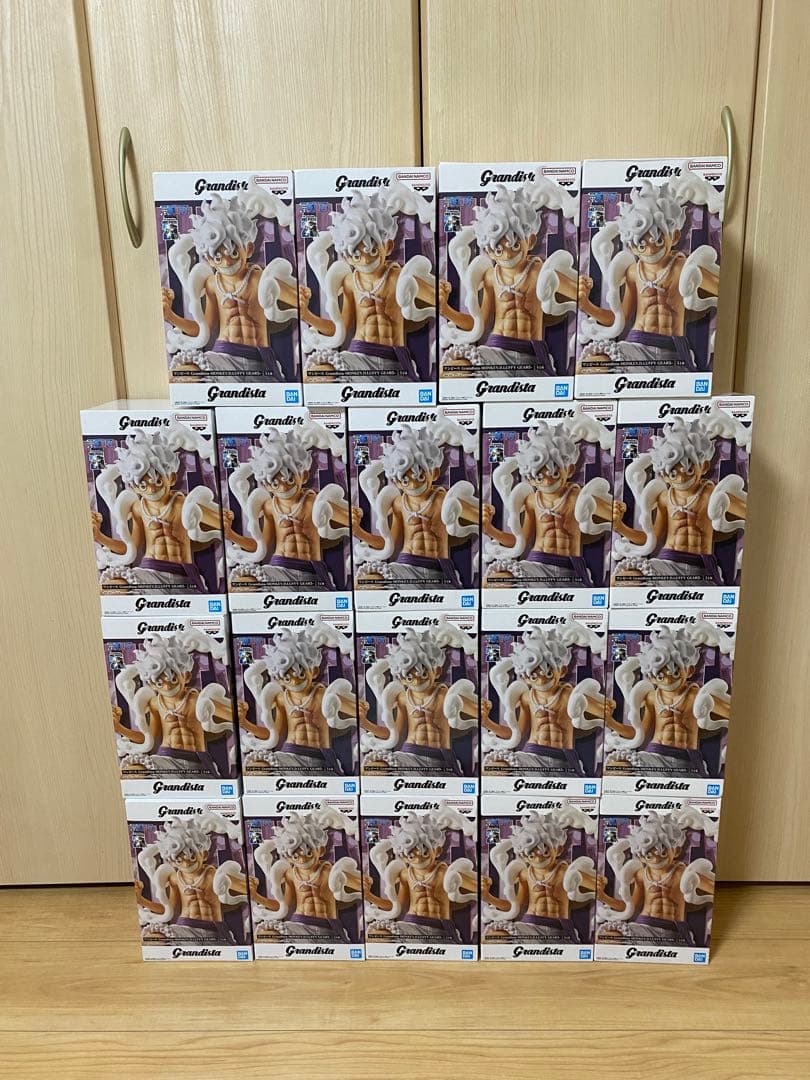 ワンピースgrandista ルフィ ニカ ギア5 19点