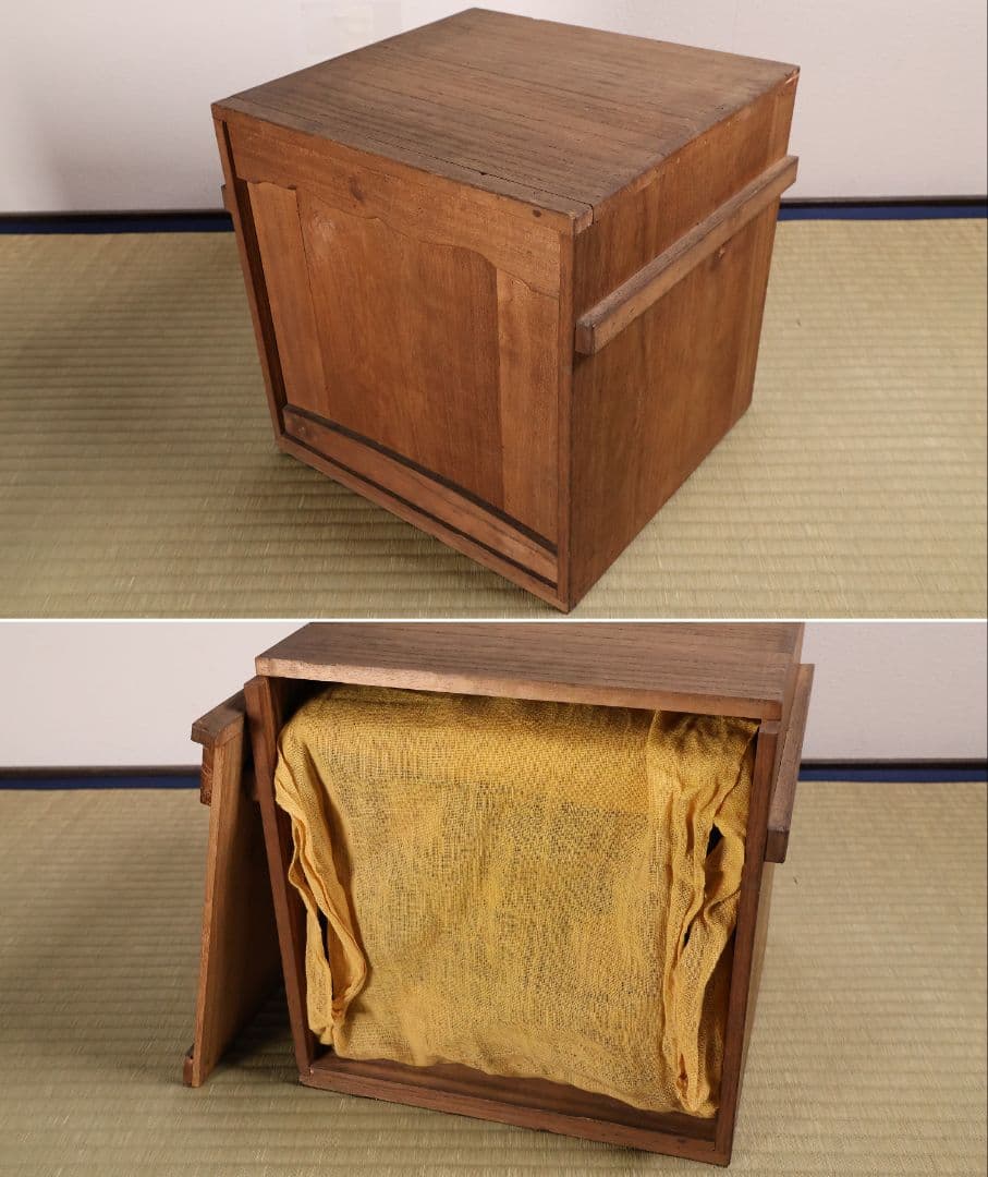 木製漆器 貝桶 金蒔絵 三段 重箱 黒塗 朱塗 梨地 雛 漆芸【MA745