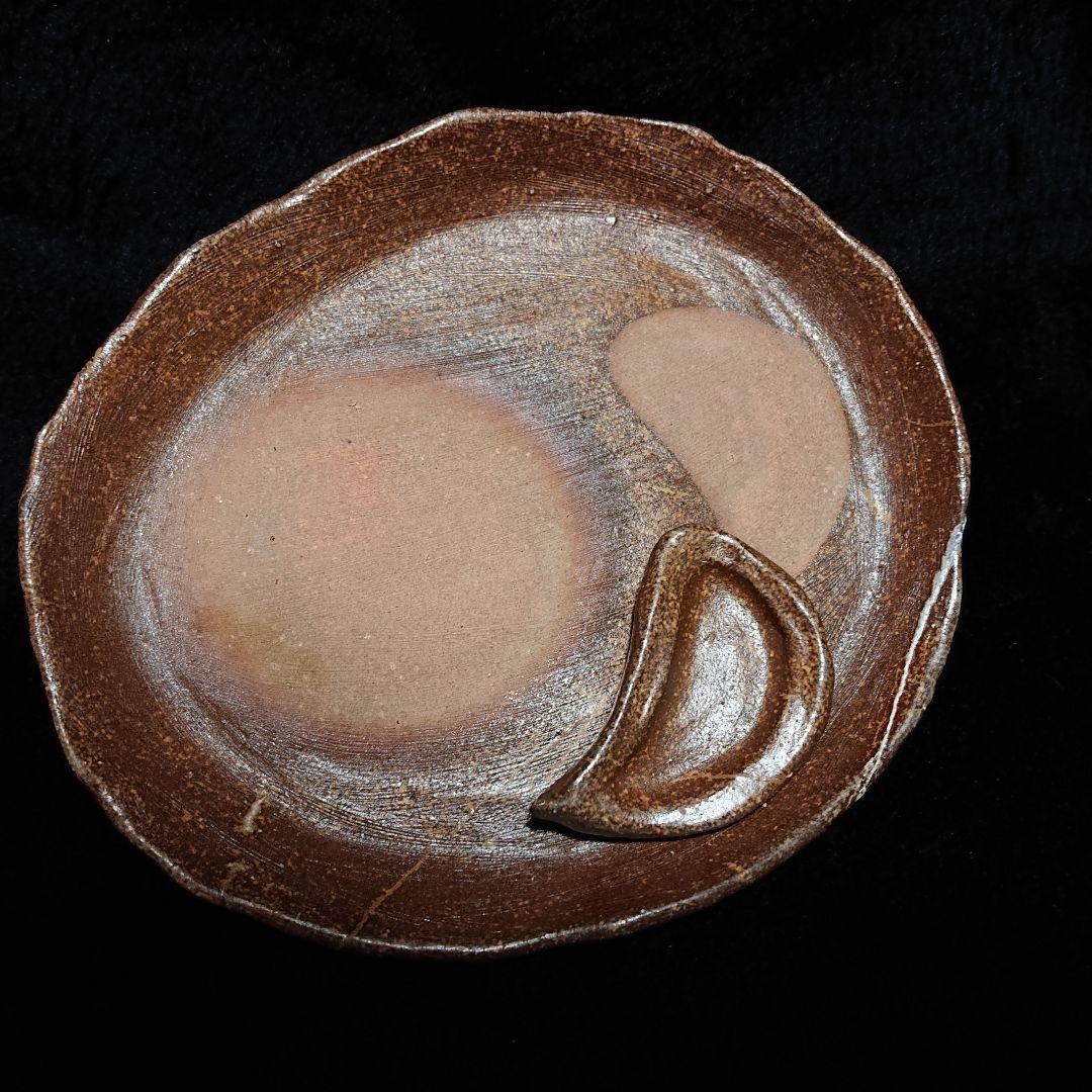 【2323】プレート…備前焼