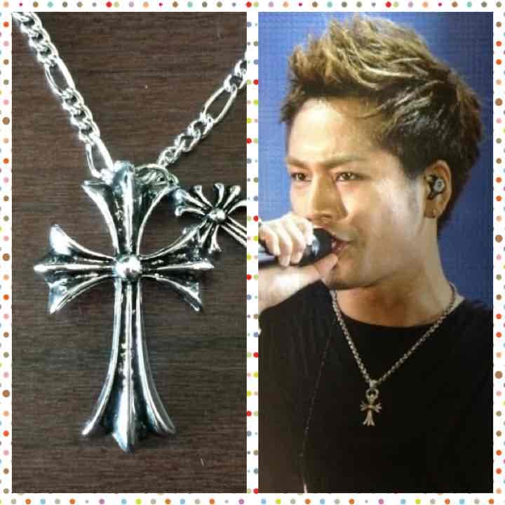 三代目・登坂広臣着用タイプ】クロスモチーフ・タブルハードクロス