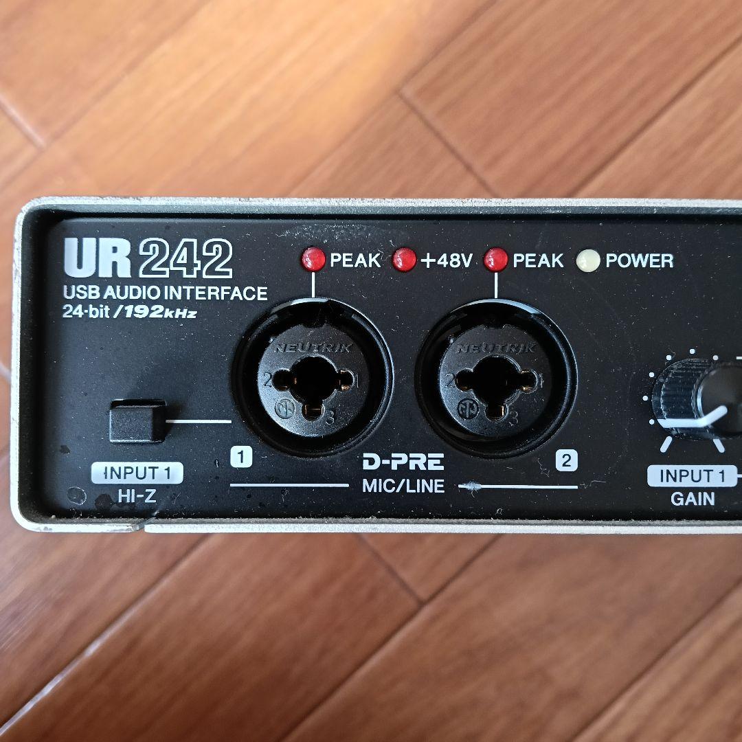 スタインバーグ UR242 USBオーディオインターフェイス【本体のみ