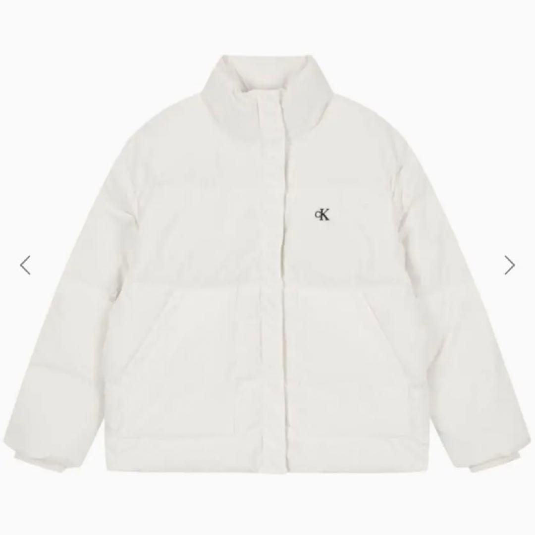 カルバンクライン アイボリー ダウンジャケット 楽天市場】Calvin Klein カルバンクライン ダウンジャケット ESSENTIAL