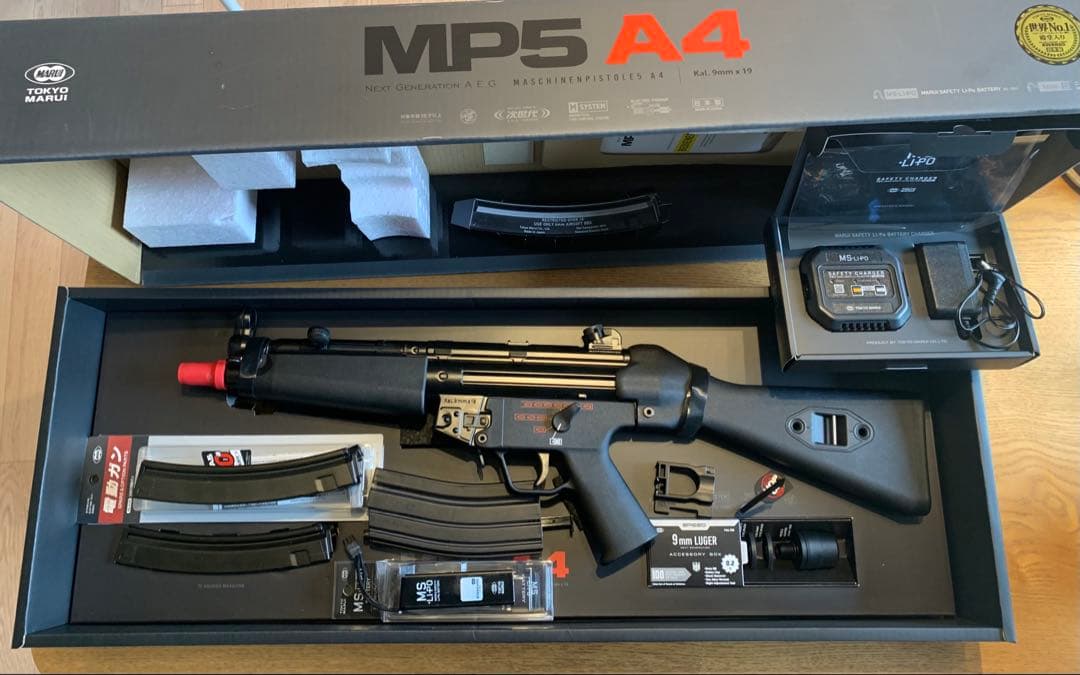 東京マルイ 次世代電動ガン MP5 A4 その他付属
