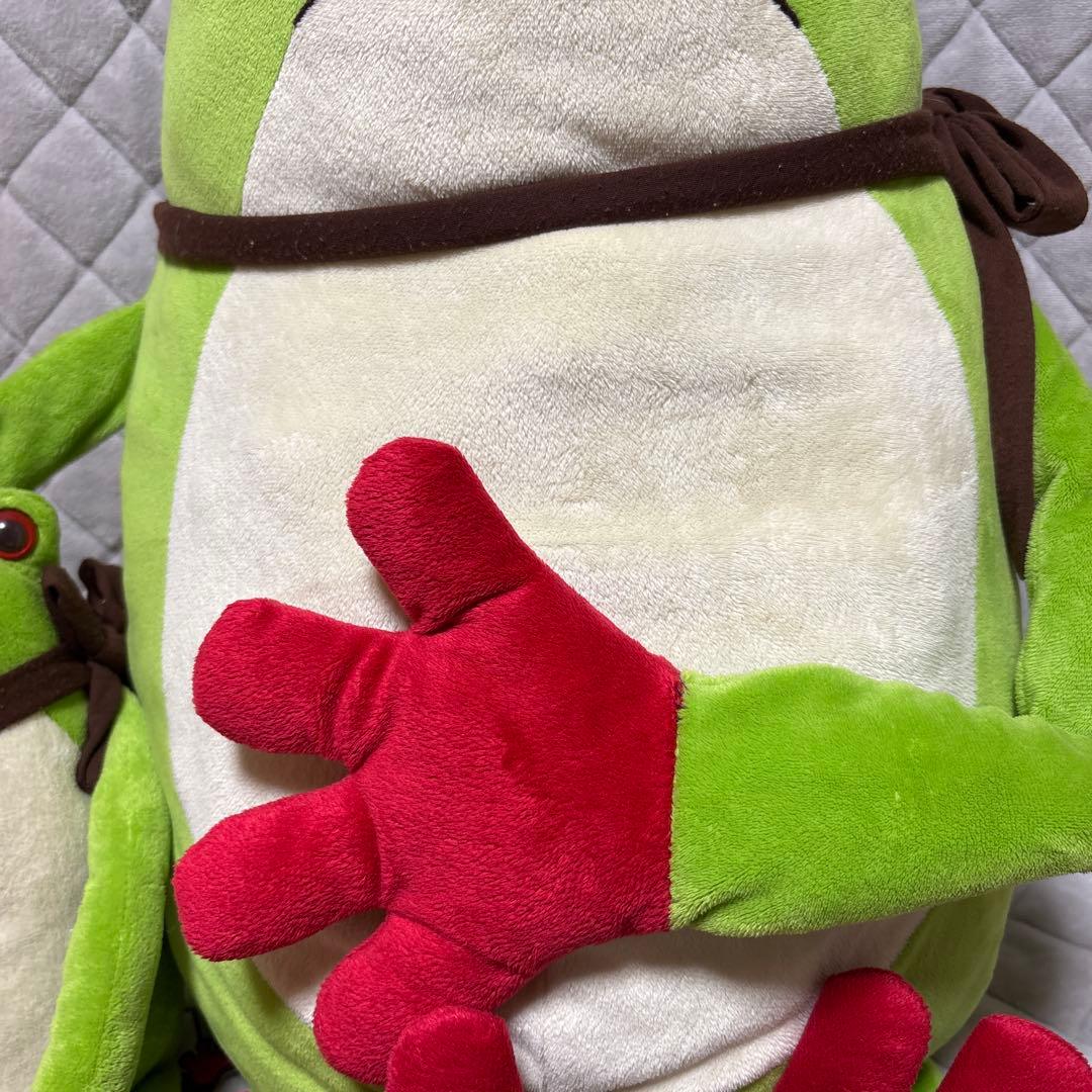 てぶケロ カエル ぬいぐるみ 手袋 マフラー ミドリカエル - メルカリ