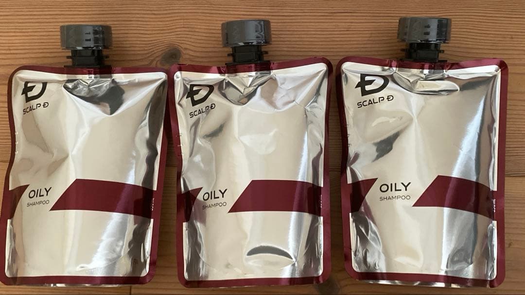 スカルプD オイリー　詰め替え用　3本セット