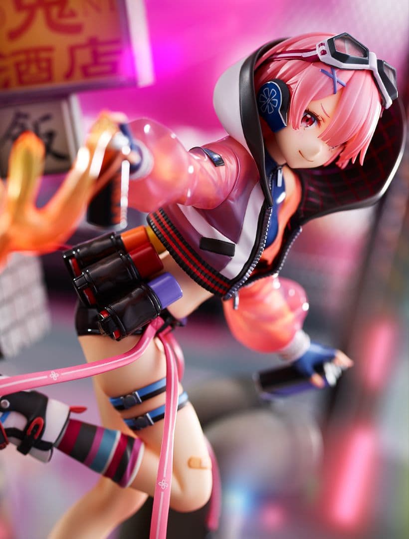 Re:ゼロ ラム -Neon City Ver.- 1/7スケールフィギュア