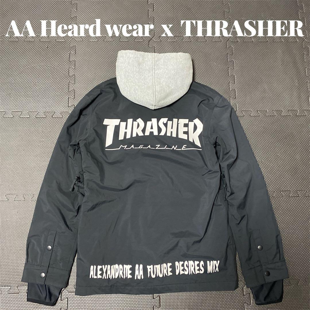 AA Heard WEAR x THRASHER コーチジャケット　スノボウエア 楽天市場】AA HARD WEAR 22-23 COACH JACKET コーチジャケット
