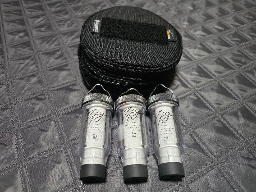 ゼインアーツ ジグ 3個セット ゼインアーツの大人気LEDランタン！ZANE ARTS(ゼインアーツ)ZIG ジグ