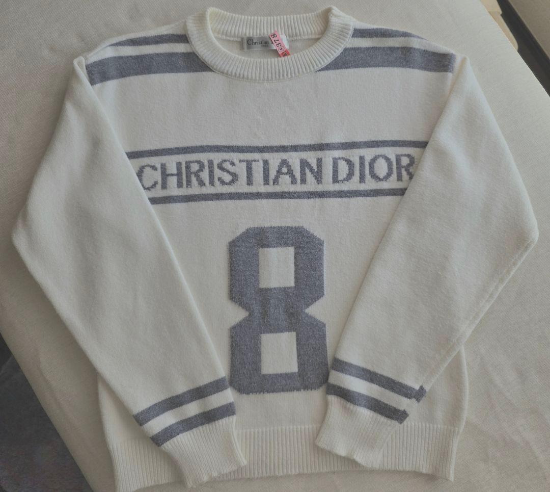CHRISTIAN DIOR ロゴ入りニットセーター No.8