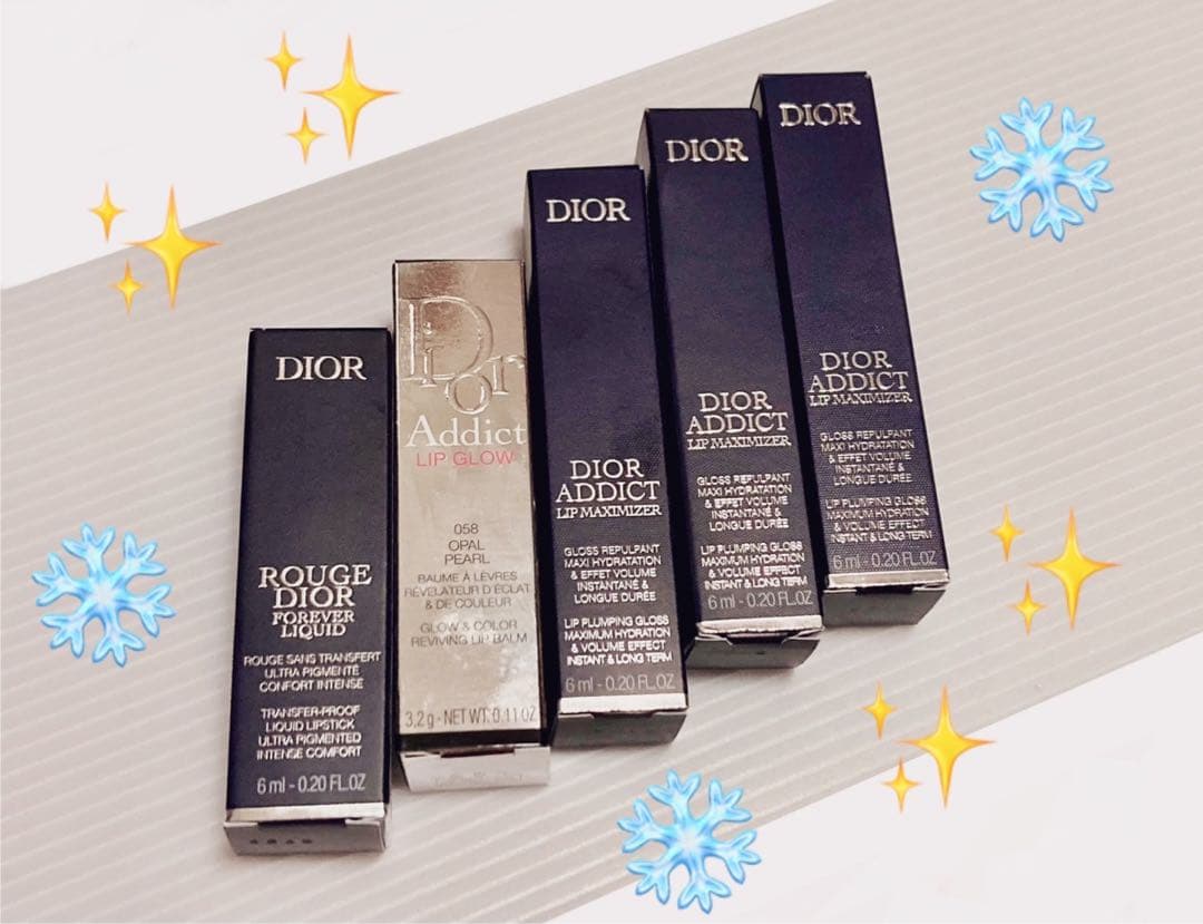 ✴︎破格✴︎ 新品未使用　DIORマキシマイザー、リップグロウ、シークイン限定セット 楽天市場】ディオール マキシマイザー アディクト リップグロウの通販