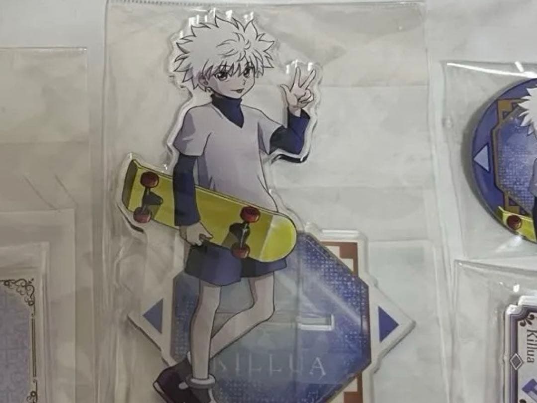 theキャラ ハンターハンター キルア アクスタ 缶バッジ AMNIBUS-日常使いできるアニメグッズの通販サイト-