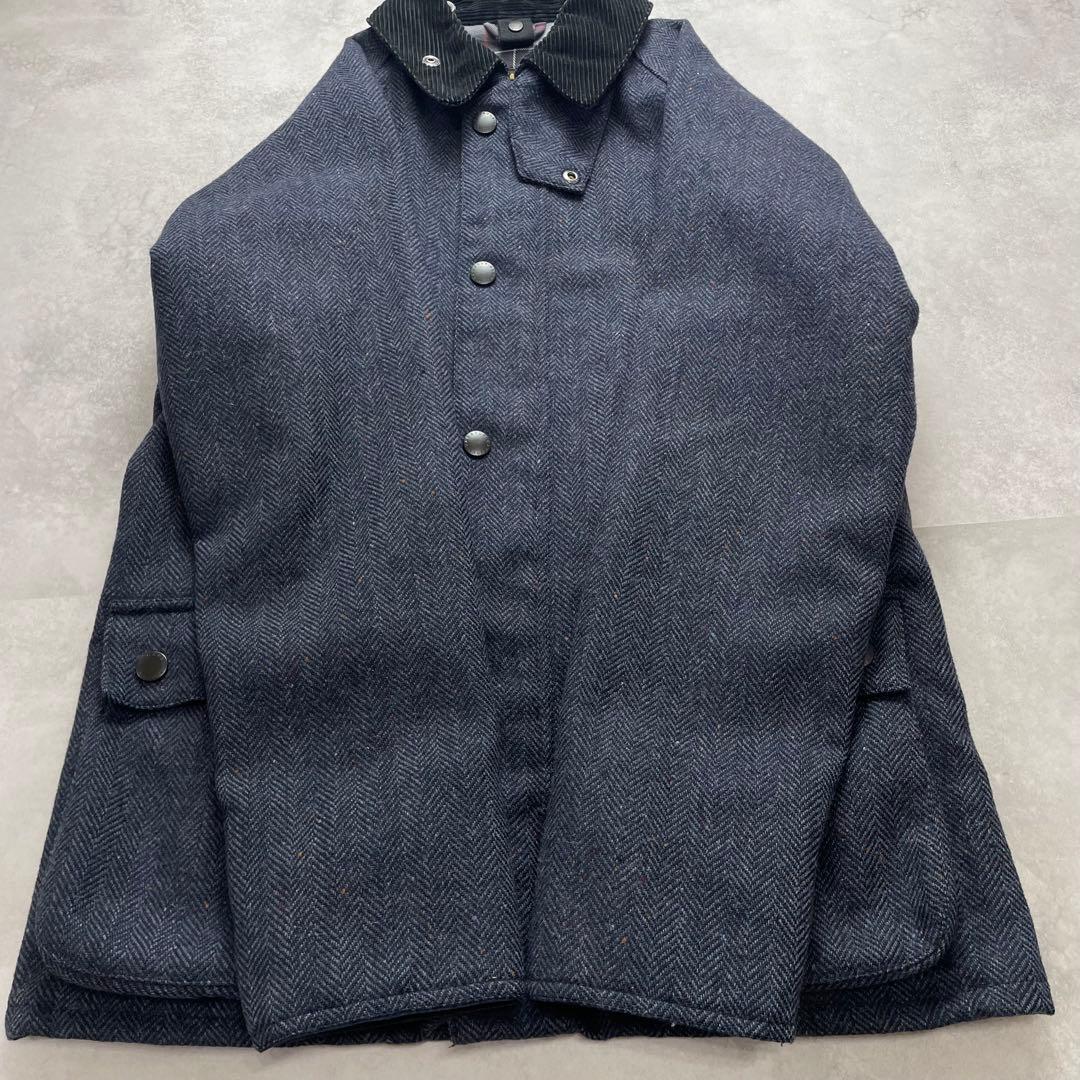 極美品 Barbour × MOLLOY&SONS BEDALE SL ツイード - メルカリ