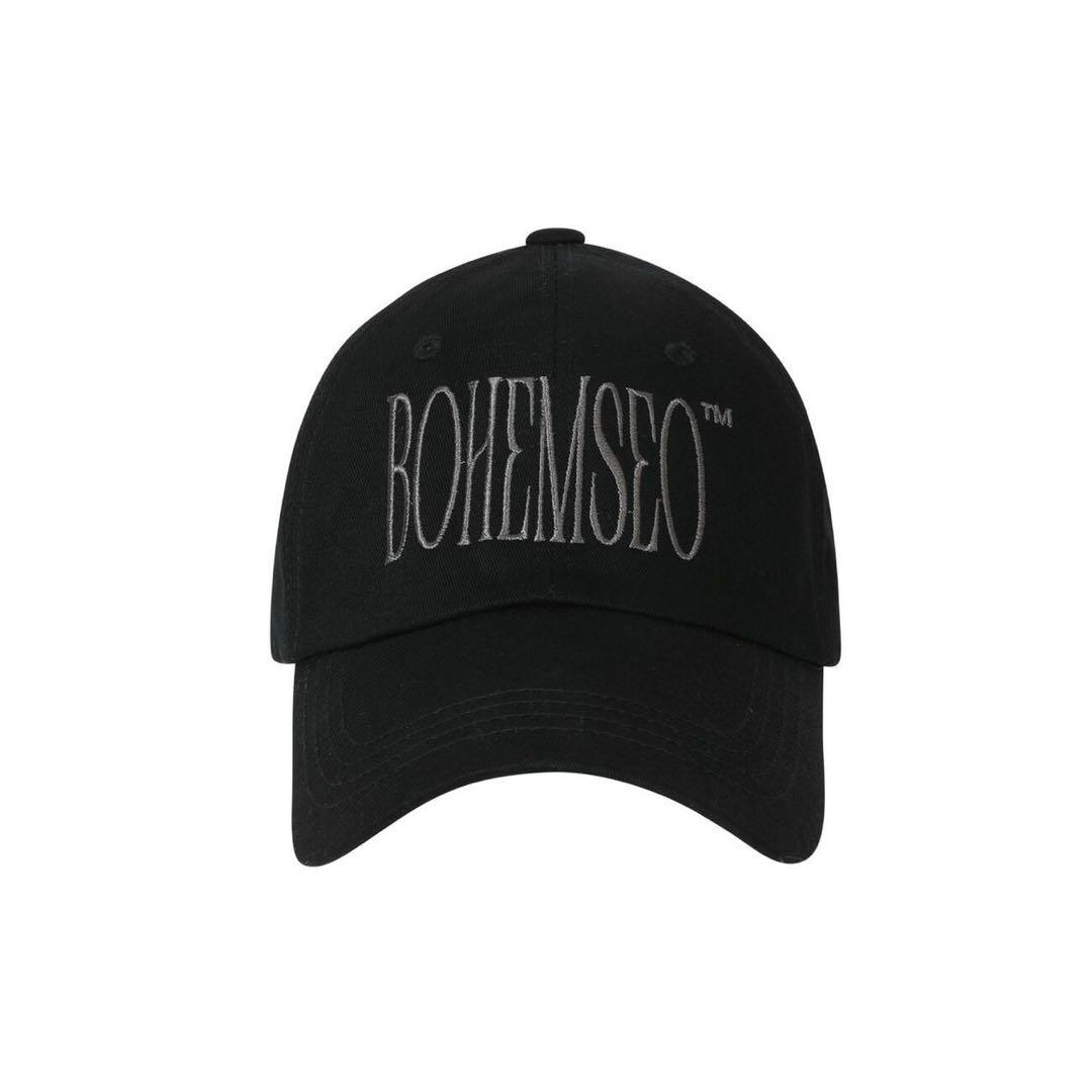 帽子 bohemseo SIGNATURE LOGO COTTON BALL CAP