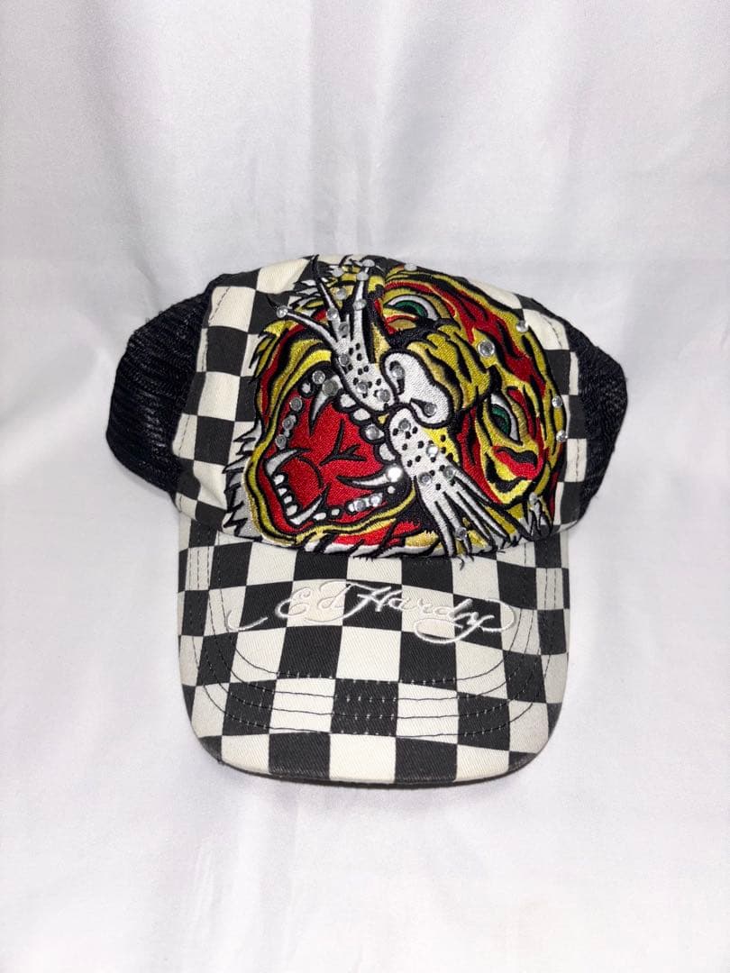 帽子 2000s Ed Hardy tiger mesh cap