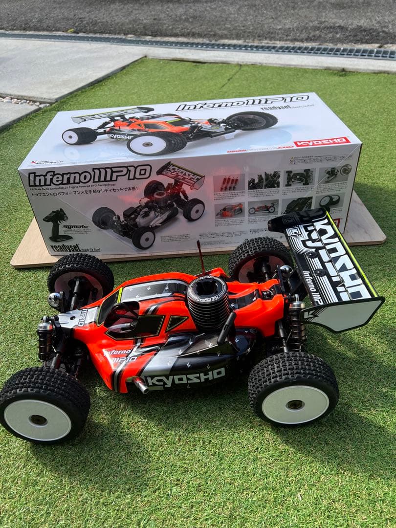 京商1/8エンジンバギー インファーノ MP10 レディセット - メルカリ