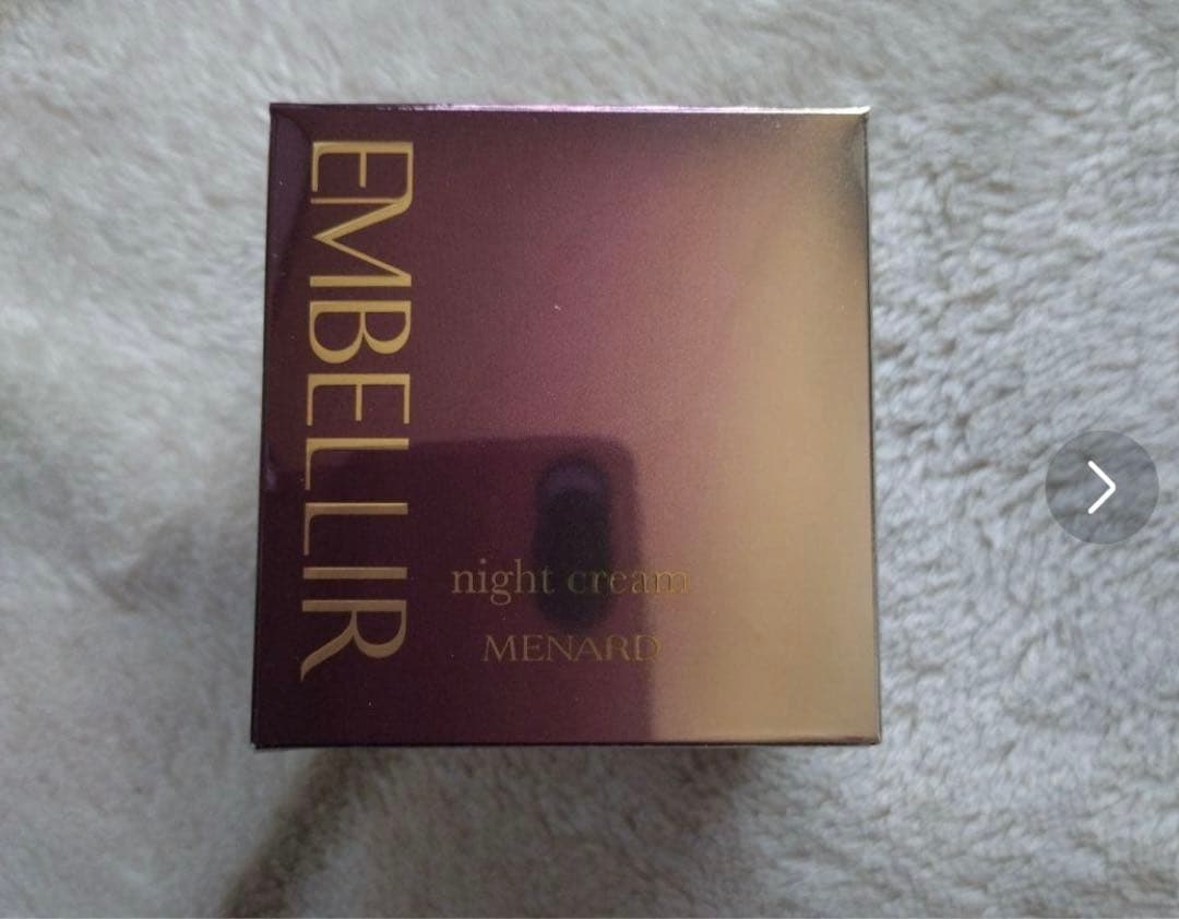 パック・フェイスマスク EMBELLIR night cream MENARD