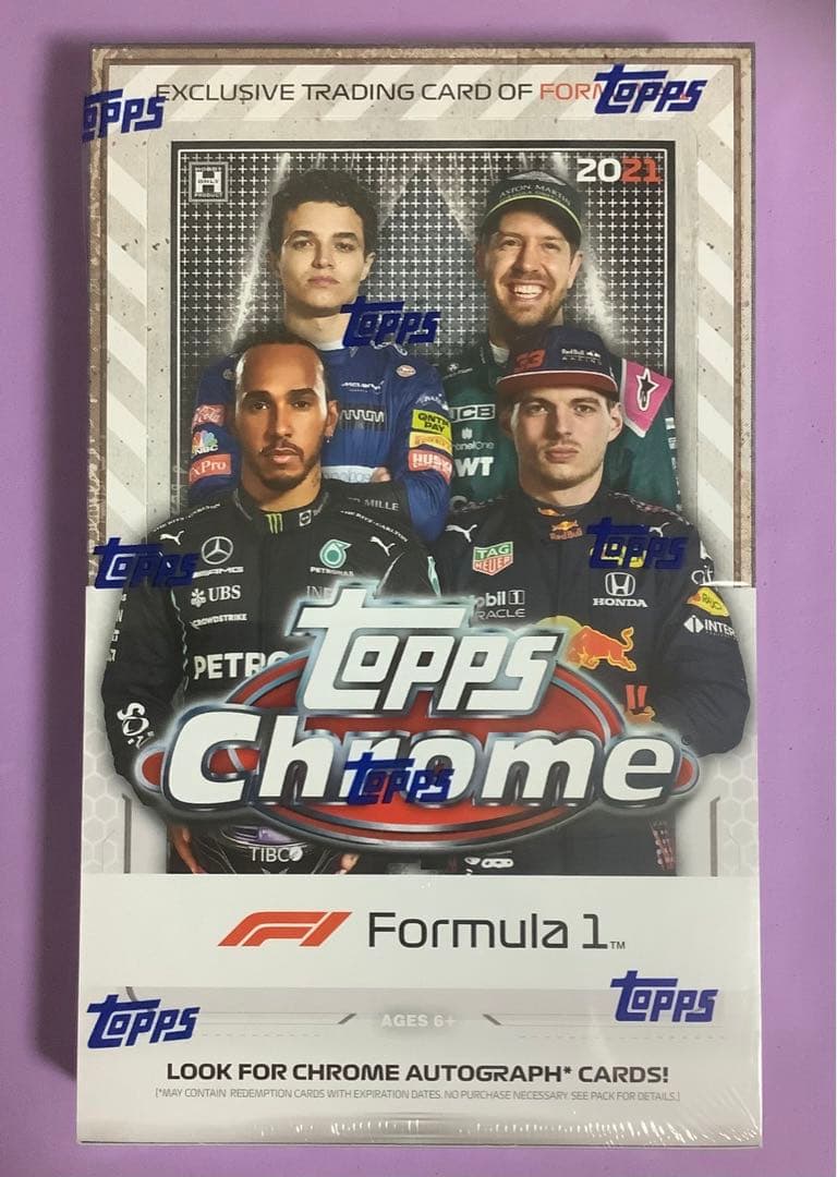 2021 TOPPS CHROME FORMULA 1 HOBBY 新品ボックス