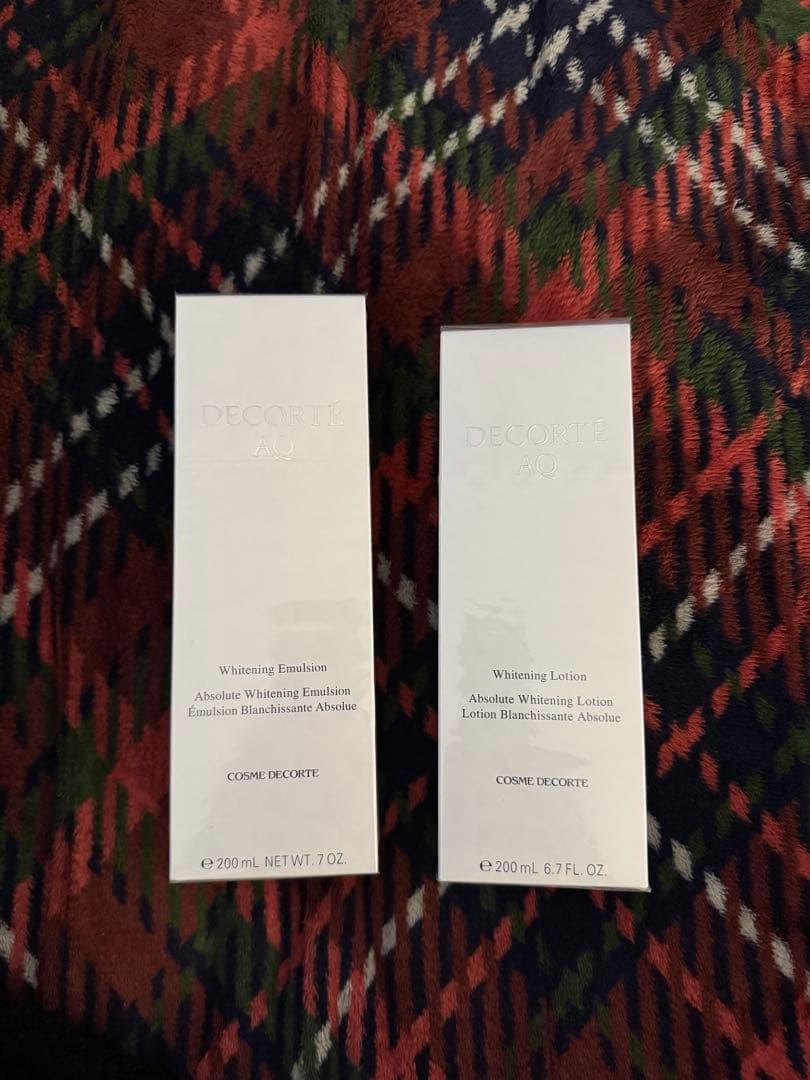 DECORTE ホワイトニングエマルジョン & ローション 200ml セット