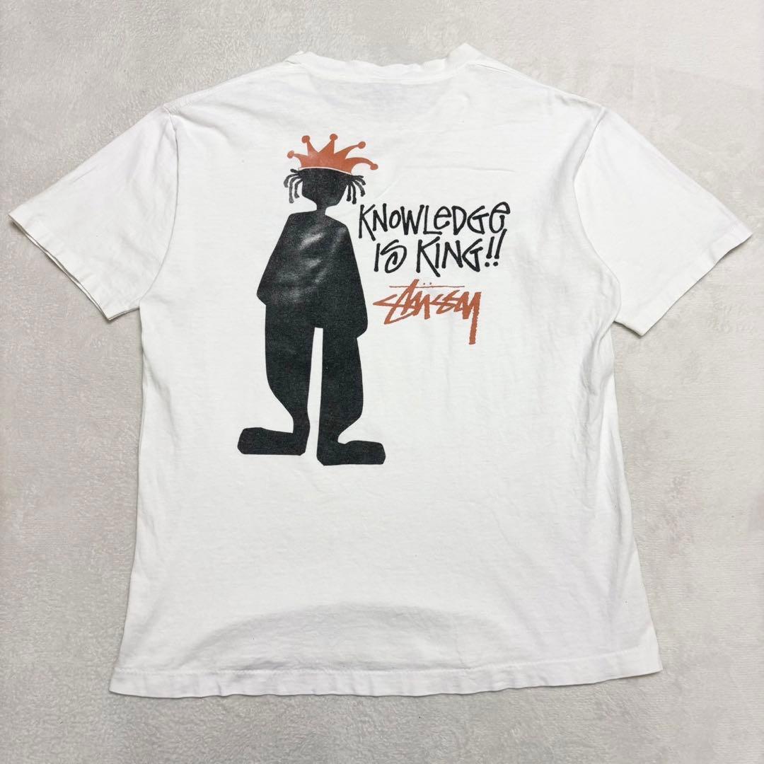 OLD STUSSY オールドステューシー シャドーマン Tシャツ USA製 - メルカリ