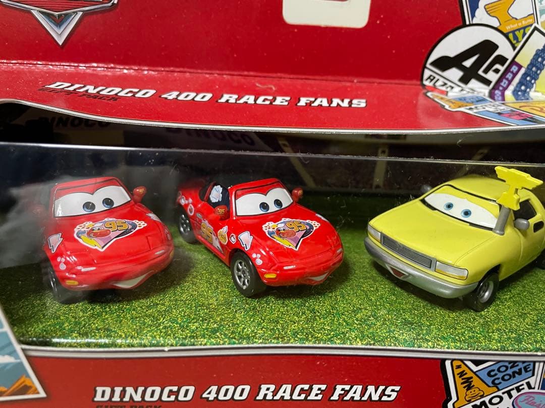 ディズニー ピクサー カーズ ミニカー3台セット