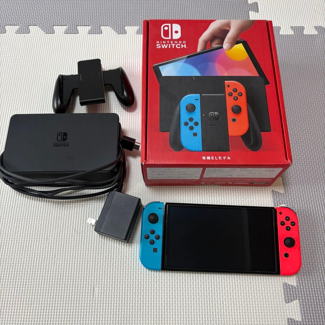 Switch 有機EL 付属品完備 - メルカリ