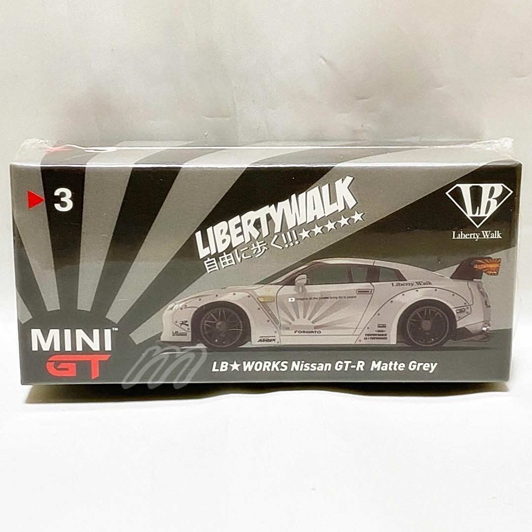 MINI GT LB☆Works Nissan GT-R Matte Grey - メルカリ