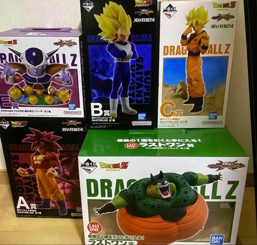 一番くじ ドラゴンボール VS オムニバス　CROSS フィギュア　セット