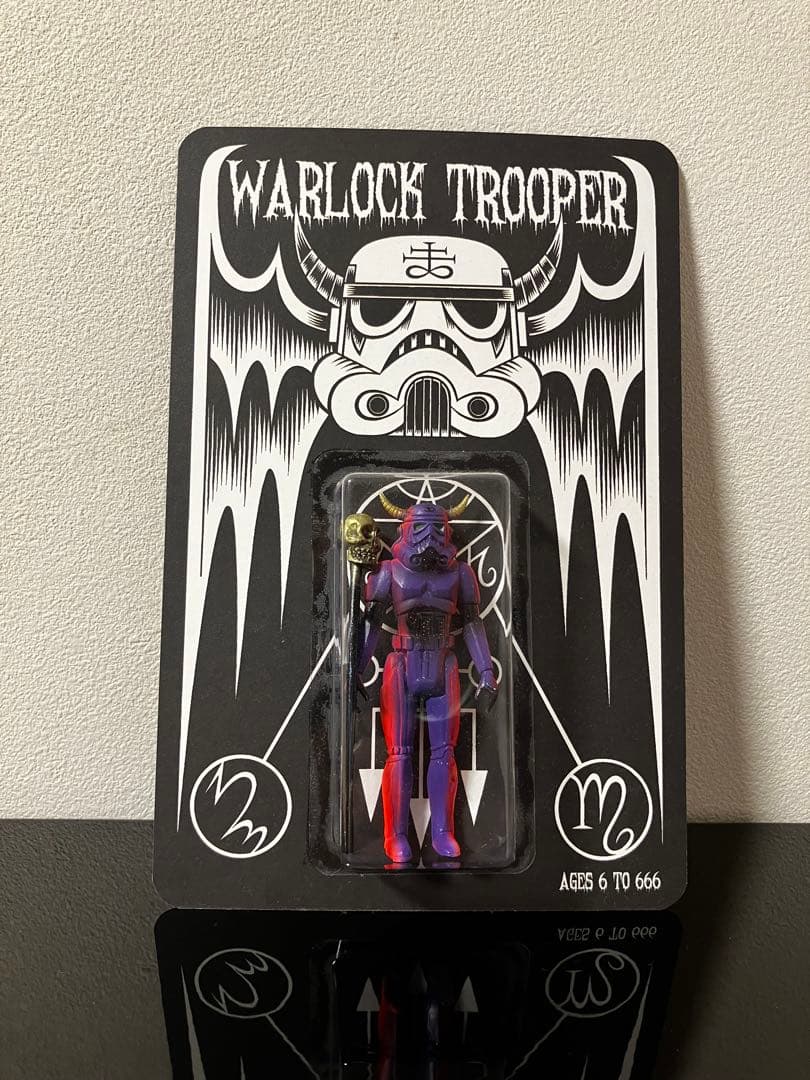 ウォーロック トルーパー　ストームトルーパー　スターウォーズ　黒魔術　アートトイ