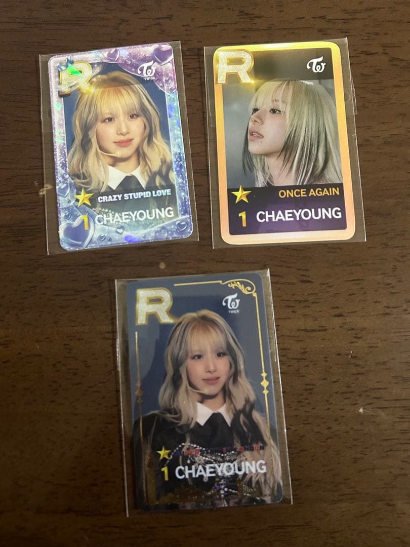 TWICEチェヨンssjypトレカセット