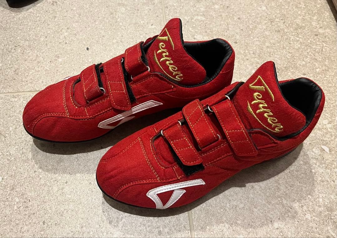 【新品未使用】TEPPEN 野球スパイク 赤 26cm ベルト式 軽量モデル aa6dc7427006b3e2f8_1.jpg