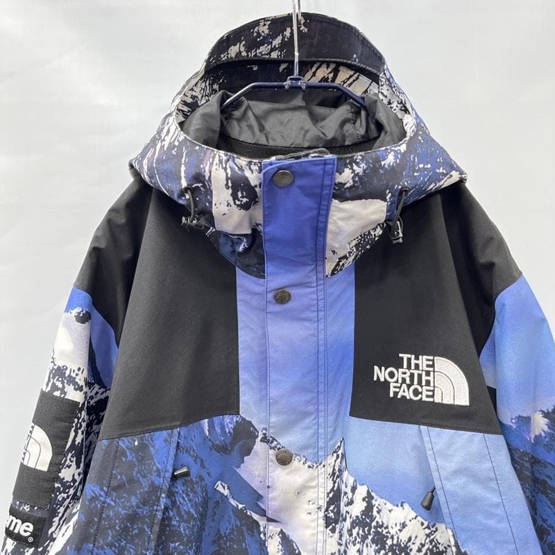 シュプリーム×ザ ノースフェイス/17AW/マウンテンパーカ/雪山柄