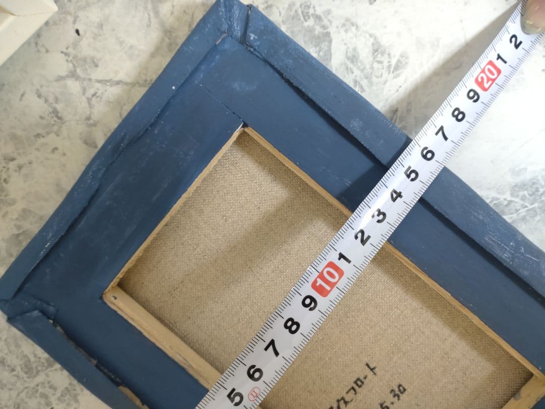 シロクマの油絵【アイスフロート】1点物の原画◇作者サイン入り/油彩画