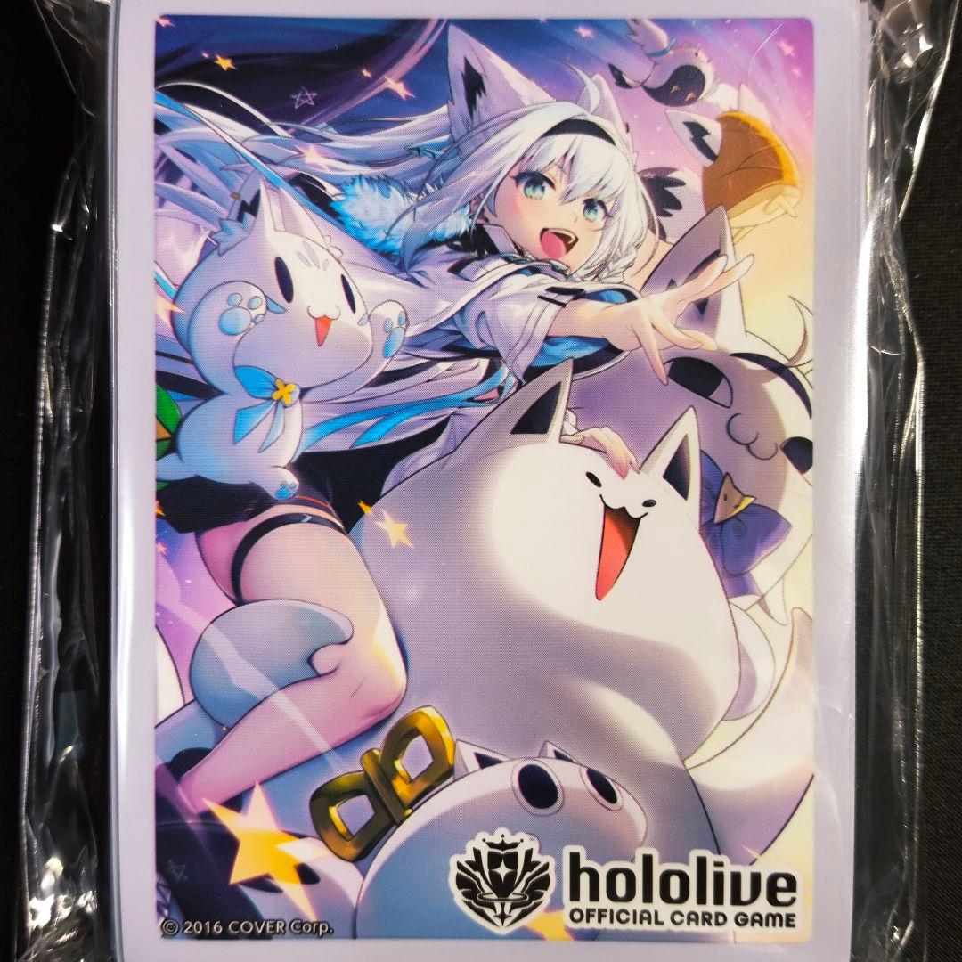 hololive オフィシャルホロカスリーブ 白上フブキ vol.4 - メルカリ