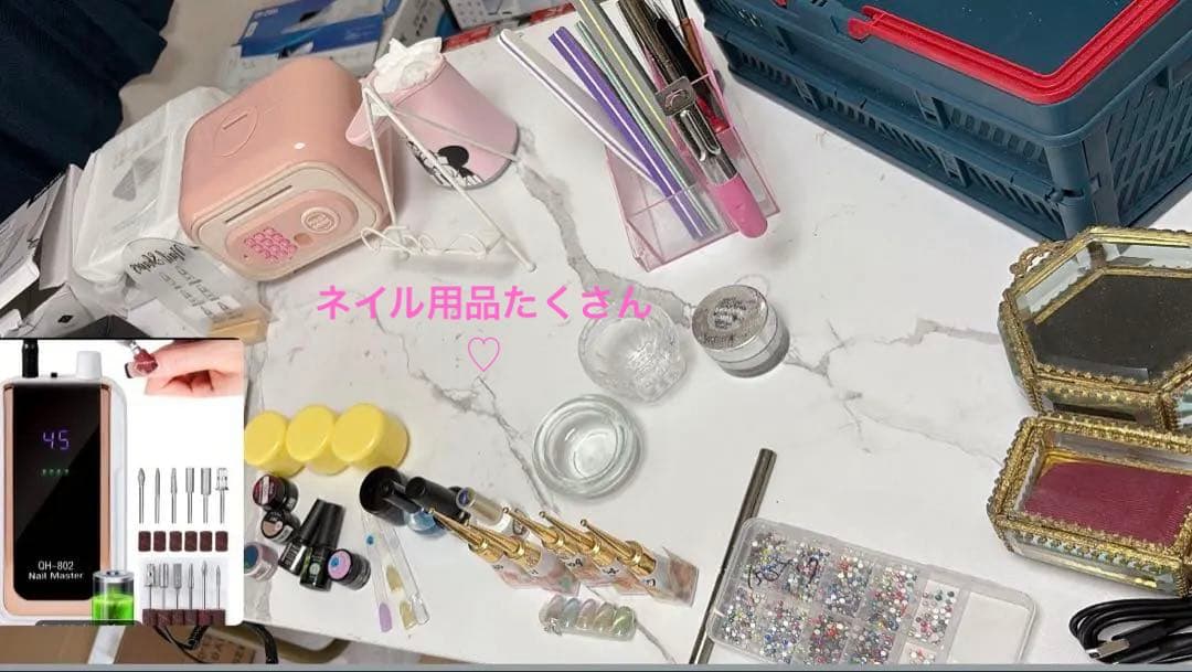 ✴️ネイルマシン ライト新品、ジェル　サロンセット✴️