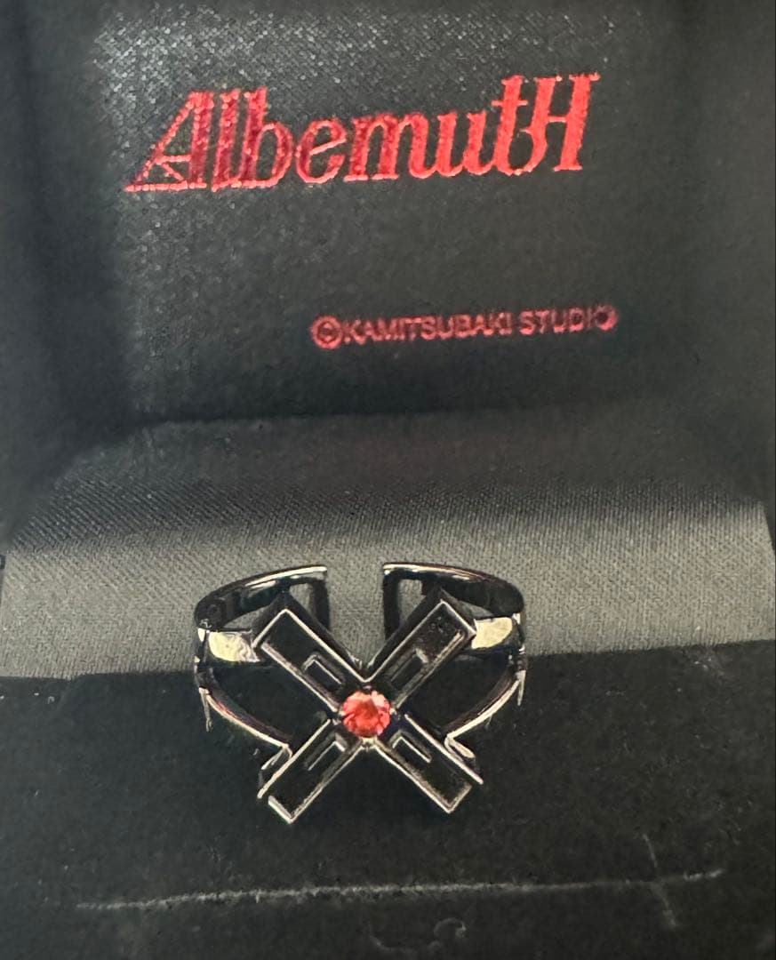 【未使用】 Albemuth メモリアルリング 黑 ver /神椿 明透 存流