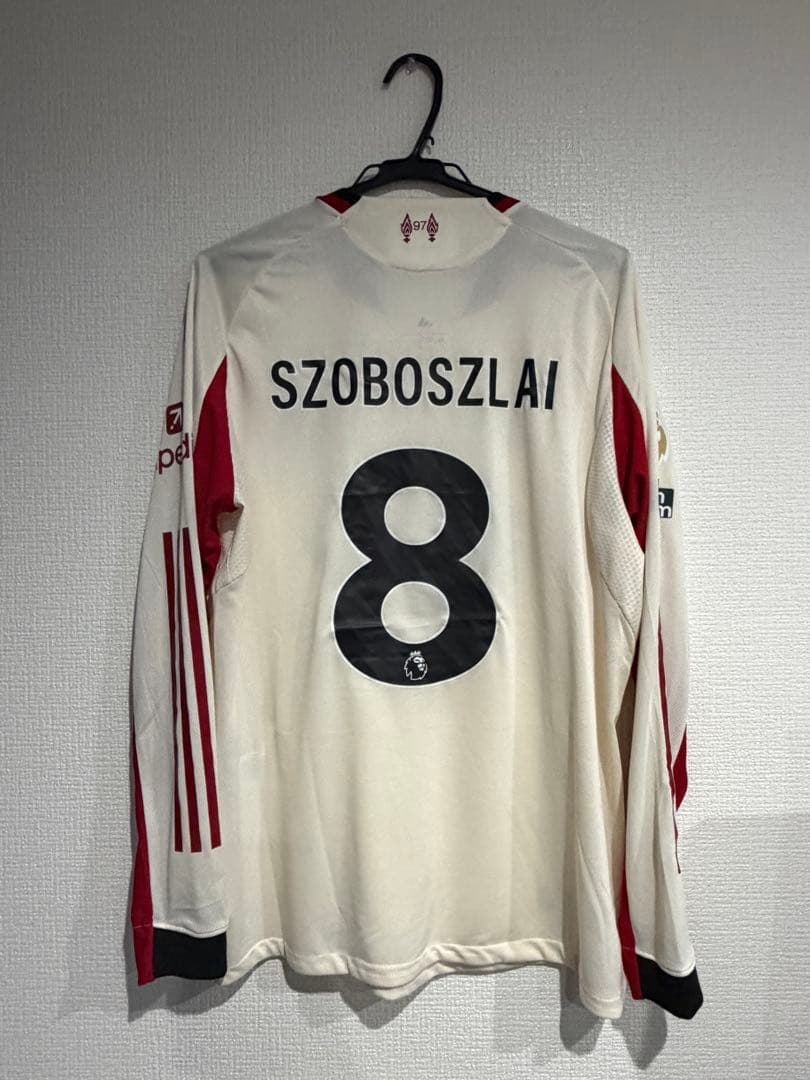 リヴァプール 25/26 アウェイ オーセンティック長袖ユニフォーム