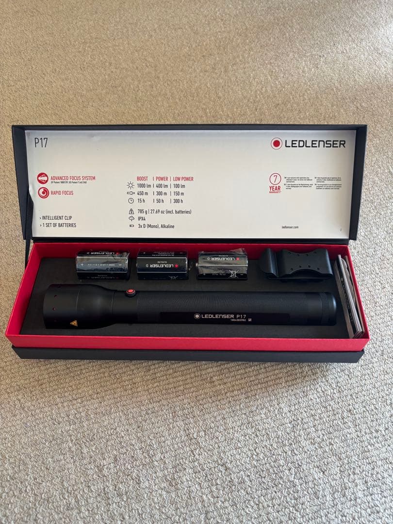 ★クロネコさん専用★LEDLENSER P17 懐中電灯