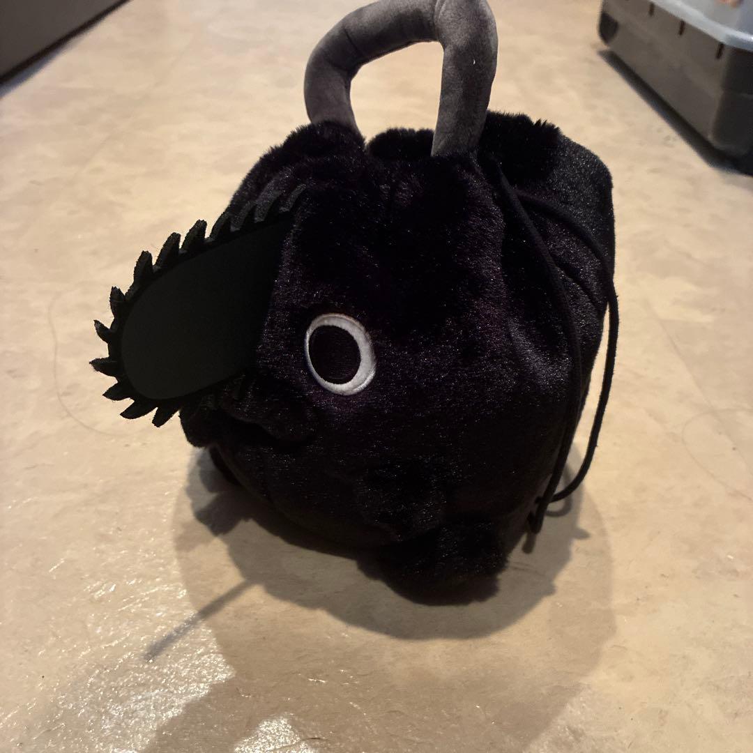 タグ付き新品】黒ポチタ ポーチ ポップアップストア限定 チェンソー