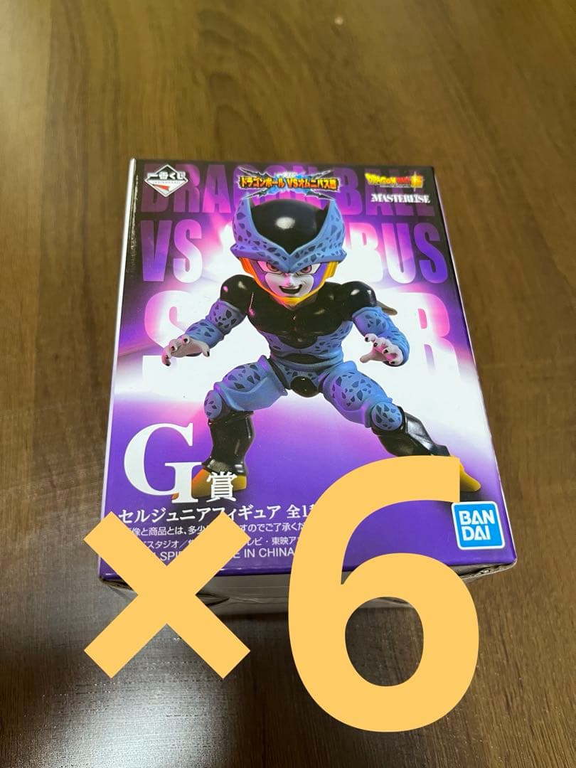 一番くじ ドラゴンボールVSオムニバス超 G賞　セルジュニア　フィギュア　6体