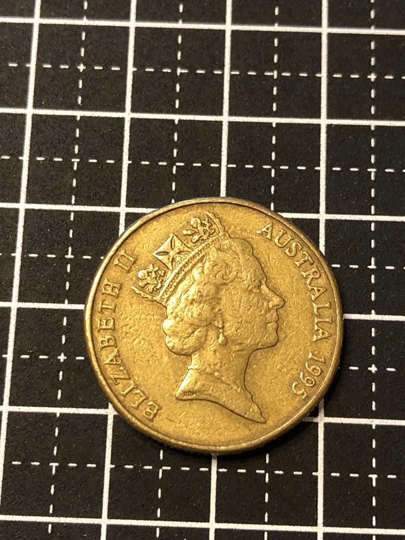 N2107【オーストラリア】1995年1ドル 硬貨 - メルカリ