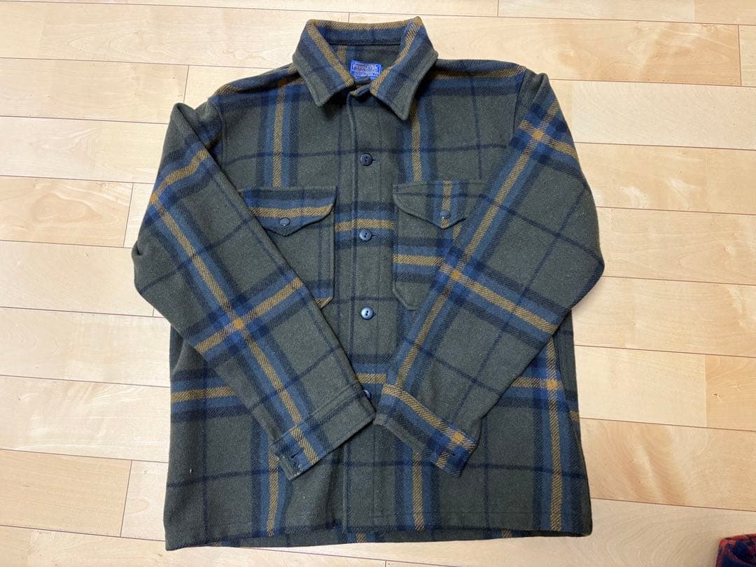 60年代 PENDLETON ペンドルトン ウールシャツ サイズ:Ｌ
