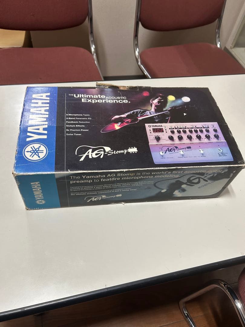 Yamaha AG Stomp アコースティックギター用エフェクター 箱あり