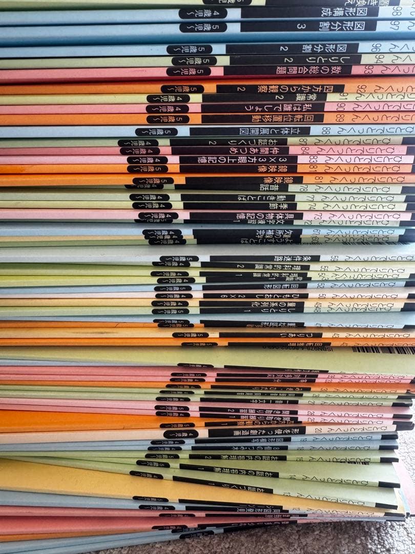 こぐま会　ひとりでとっくん小学校受験63冊学習セット　42660円相当