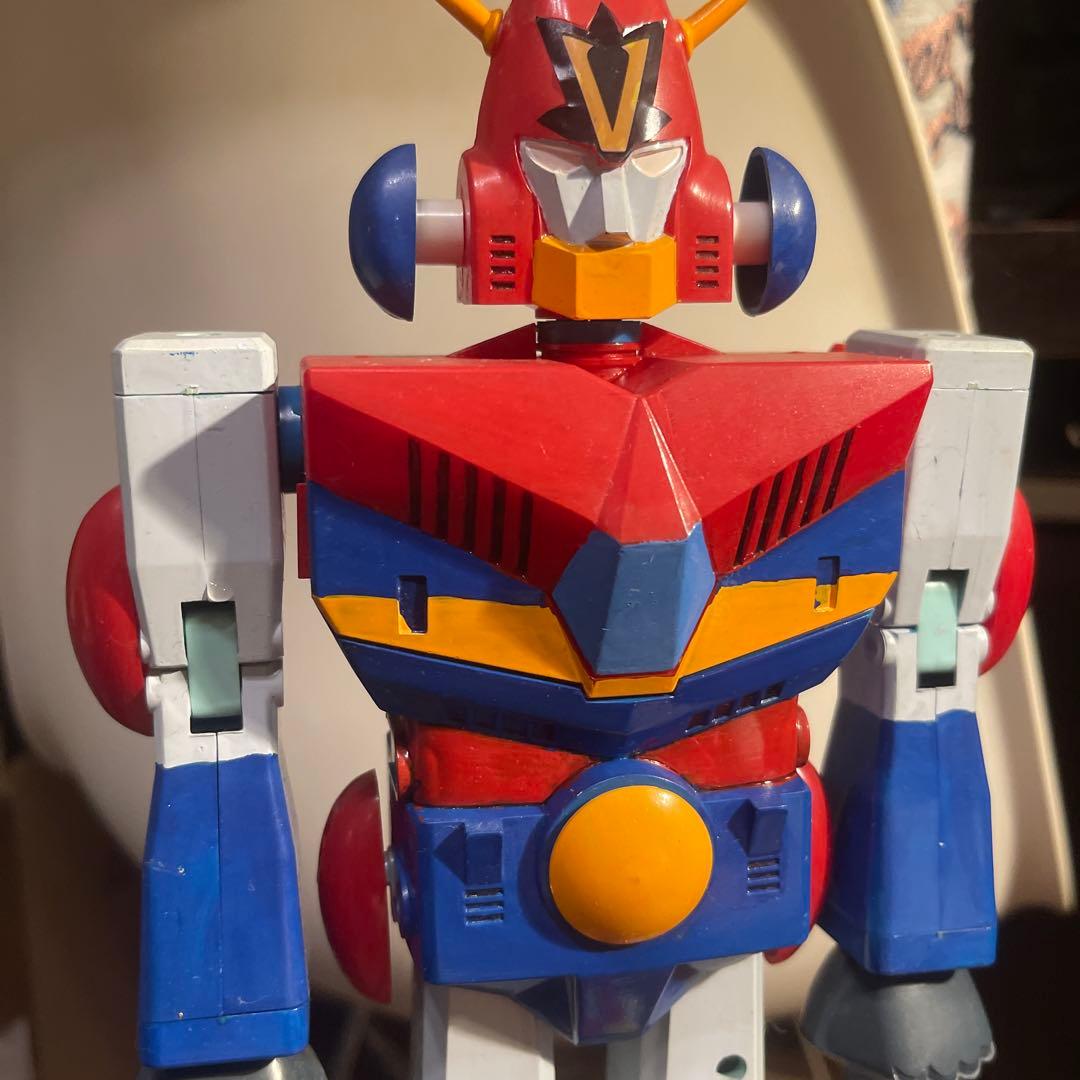 バンダイ 超電磁ロボ コン・バトラーV プラモデル 5機セット 組立済　筆塗り