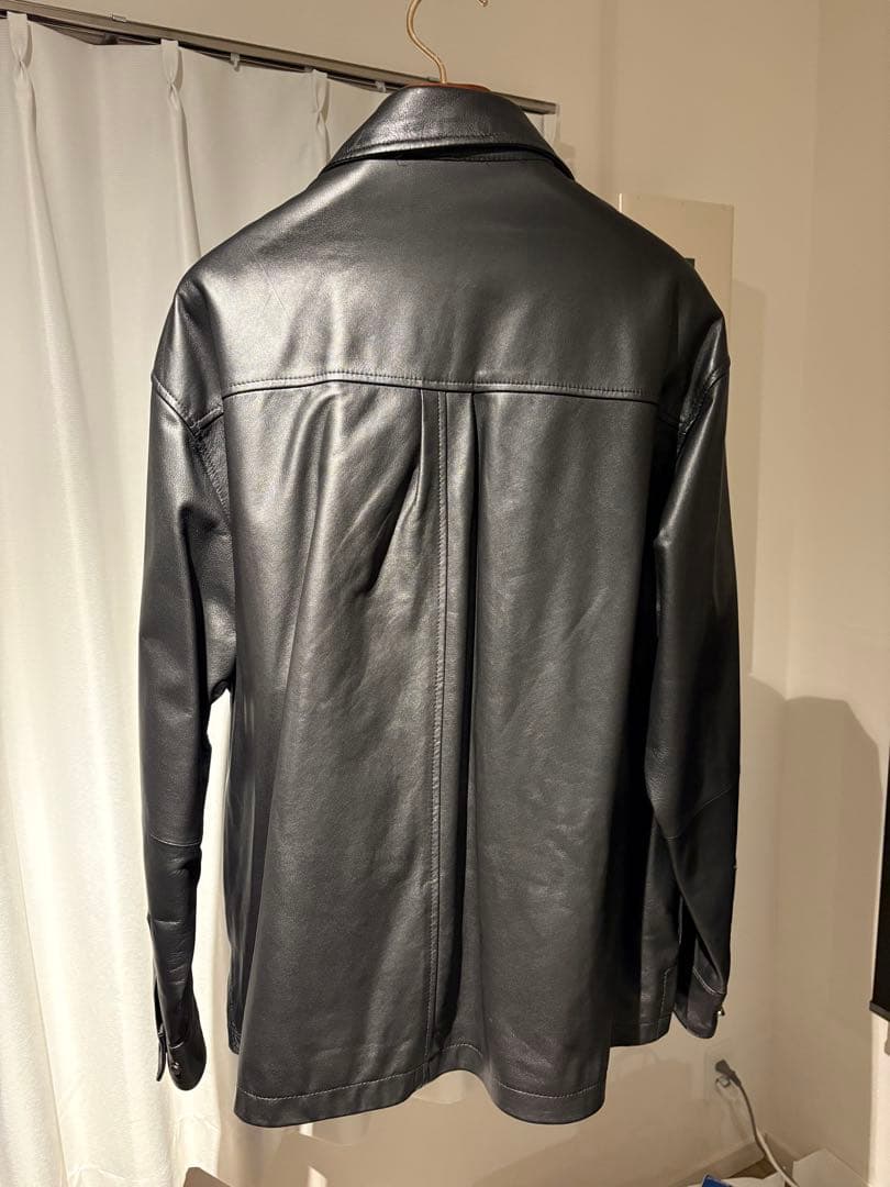 CCU ブラック レザージャケット ライダース 菅田将暉 着用モデル