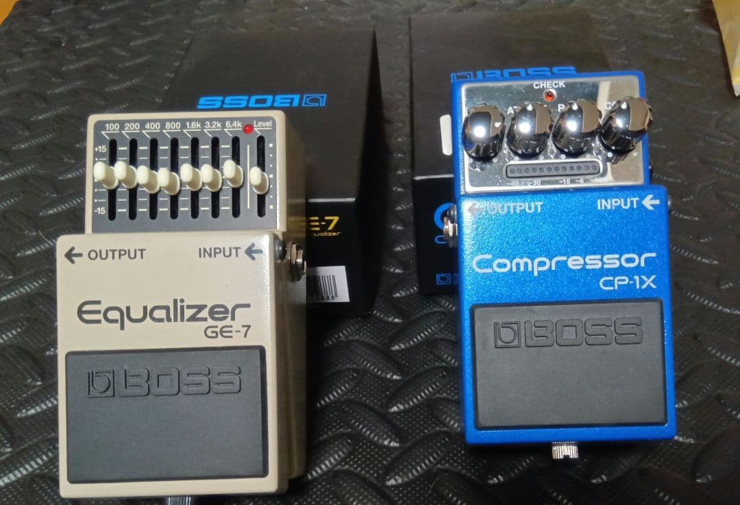 BOSS GE-7 & CP-1X セット BOSS GE-7 & CP-1X セット